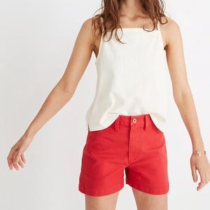 Madewell Emmett shorts 29 in red, vintage cut